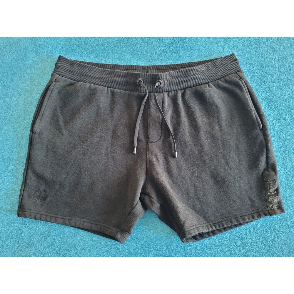 Follow Your Legend AlpacaCloud Shorts Men XXL Onyx Black Drawstring Cotton